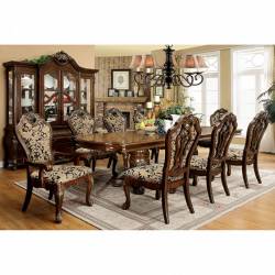 Vicente Dining 7PC Set( Table + 4 Sidechair + 2Armchair)